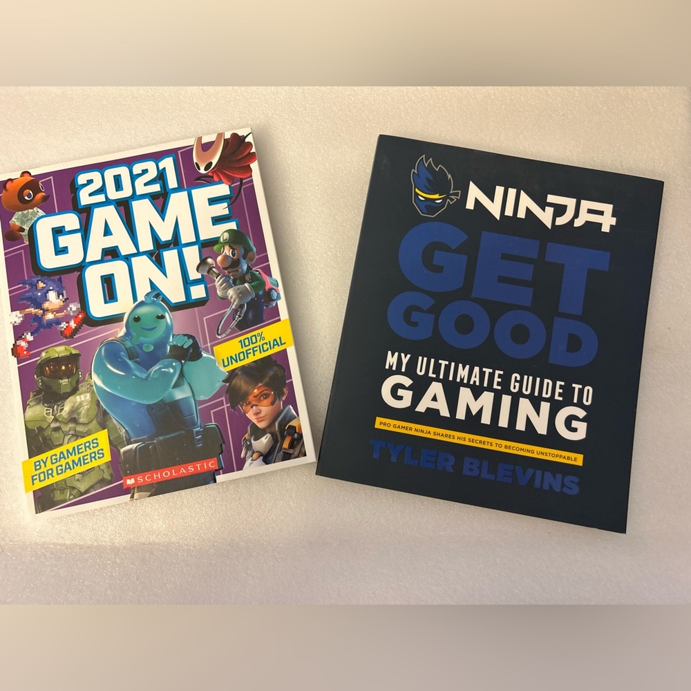 Scholastic Gamer Video Game 2 Book Pack Ninja Fortnite Cheat Codes and Hints